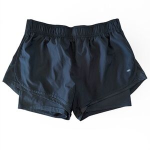 Women's Black Athletic Shorts